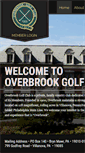 Mobile Screenshot of overbrookgolfclub.com